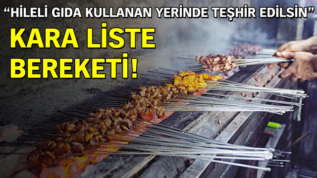 Kara liste bereketi!