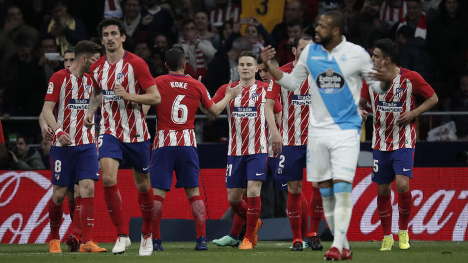 Atletico puan farkını 9'a düşürdü