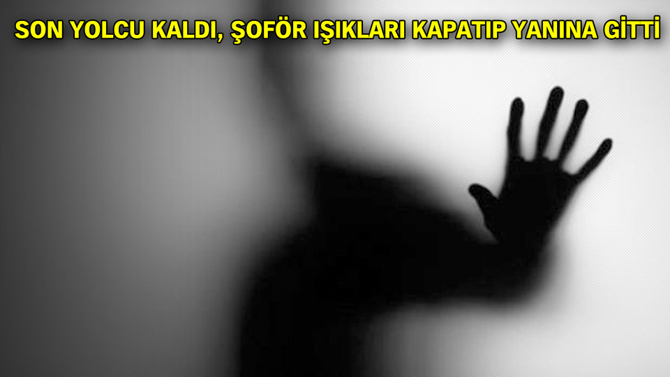 Halk otobüsünde kâbus!