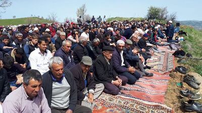 Tam bin kişi katıldı!