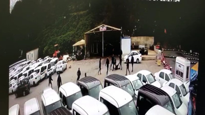 Otopark baskını kamerada! Suç örgütü liderleri tutuklandı