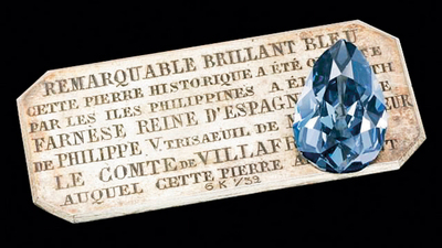 303 yıl önce çıkarılmıştı! Nadir bulunan mavi elmas satışta!