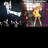 Aleyna sahneye uçarak girdi!