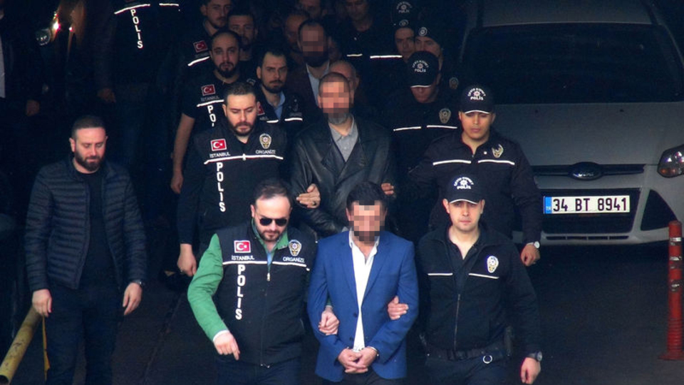 Çakıcı'nın adamları adliyeye sevk edildi