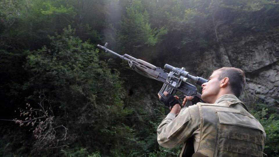 Gümüşhane'de teröristlerle sıcak temas!