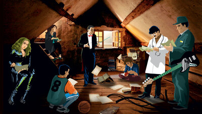 Edebiyatın güçlü isimlerinin postmodern torunları!