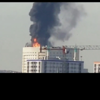 Gaziosmanpaşa'daki Taksim İlk Yardım Hastanesi'nde büyük yangın