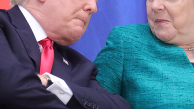 Alman basını: Merkel'den Trump'a ziyaret!