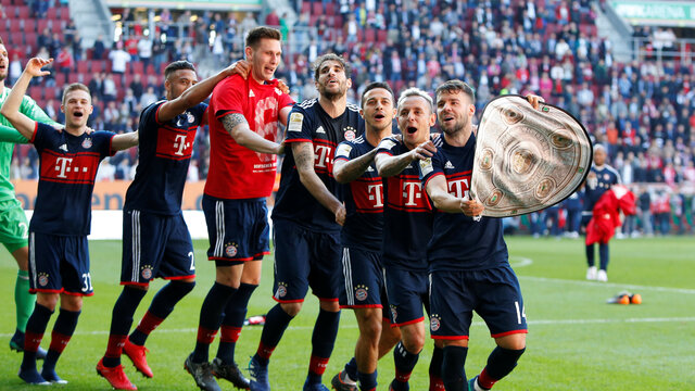 Bayern Münih üst üste 6. kez!