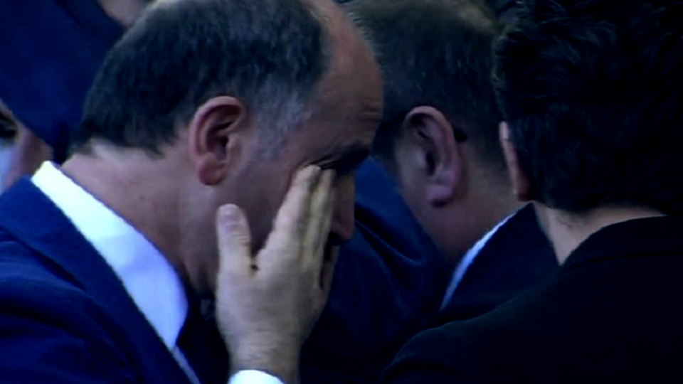 Muharrem Usta gözyaşlarıyla veda etti!