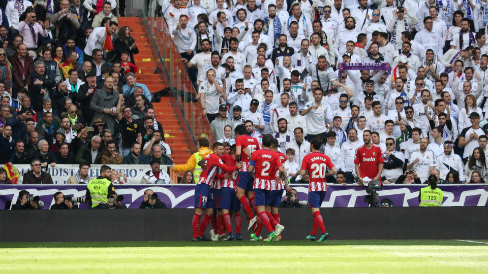 Madrid derbisinde Atletico tarihe geçti!