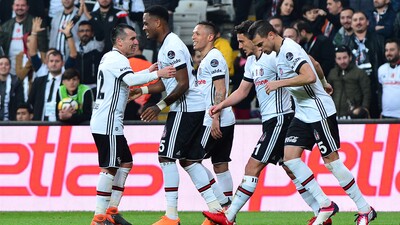 Beşiktaş, Vodafone Park'ta coştu
