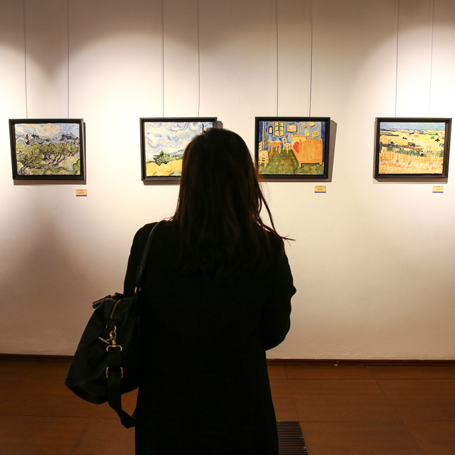 Van Gogh'un eserleri seramiğe aktarıldı!