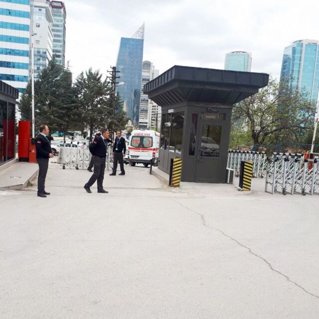 ATO Başkanvekili'ne saldırı anı kamerada!