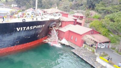İstanbul Boğazı'ndaki gemi kazasına 'haciz' kararı