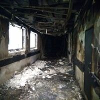 Korkunç yangının ardından işte hastanenin son hali!