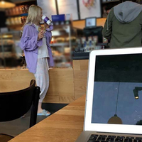 Kıyafeti şaşırttı