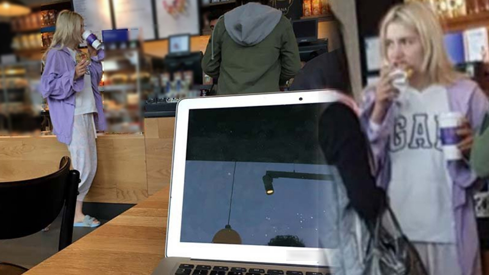 Kıyafeti şaşırttı