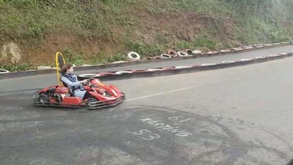 Go-kart faciasının görüntüleri ortaya çıktı!