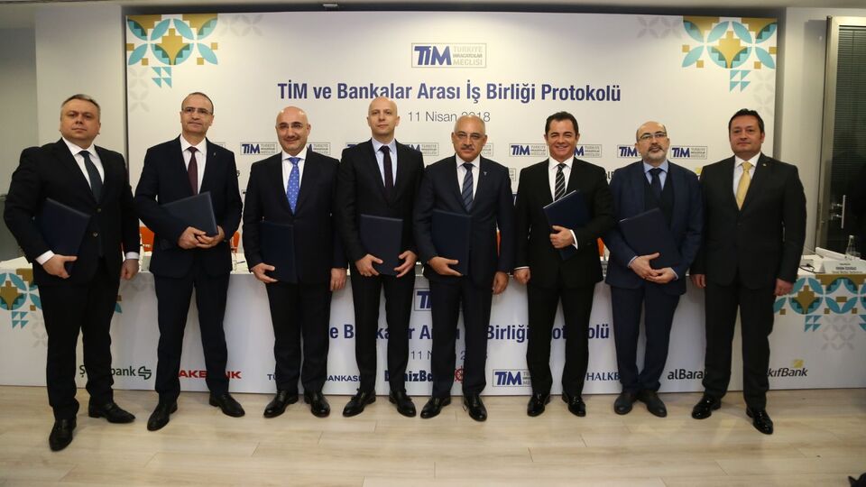 İhracatçılarla 7 banka arasında işbirliği
