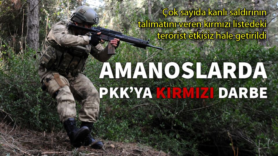 Kırmızı listede yer alan terörist etkisiz hale getirildi