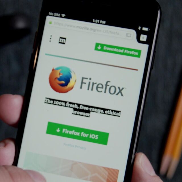 iPhone, Firefox ile daha bir güvenli!