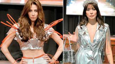 Gençler için podyuma çıktılar