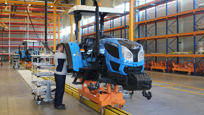 'Babayiğit'ten yerli traktör geldi, üretim başladı