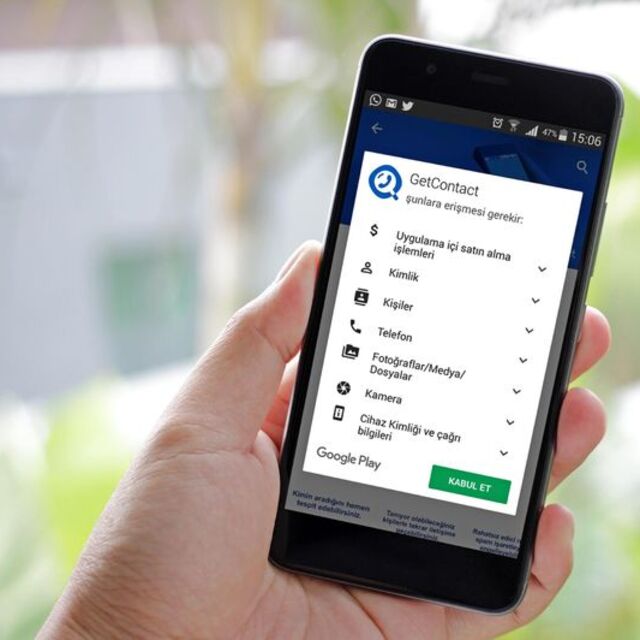 GetContact ve benzeri uygulamalara erişim engeli