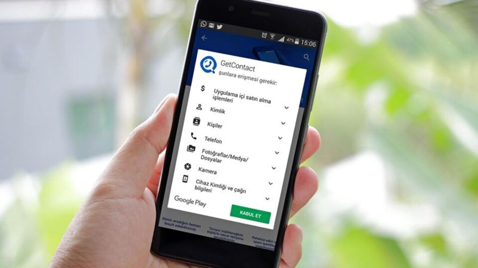 GetContact ve benzeri uygulamalara erişim engeli