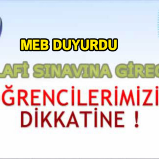MEB AÖL 2. dönem telafi sınav tarihleri