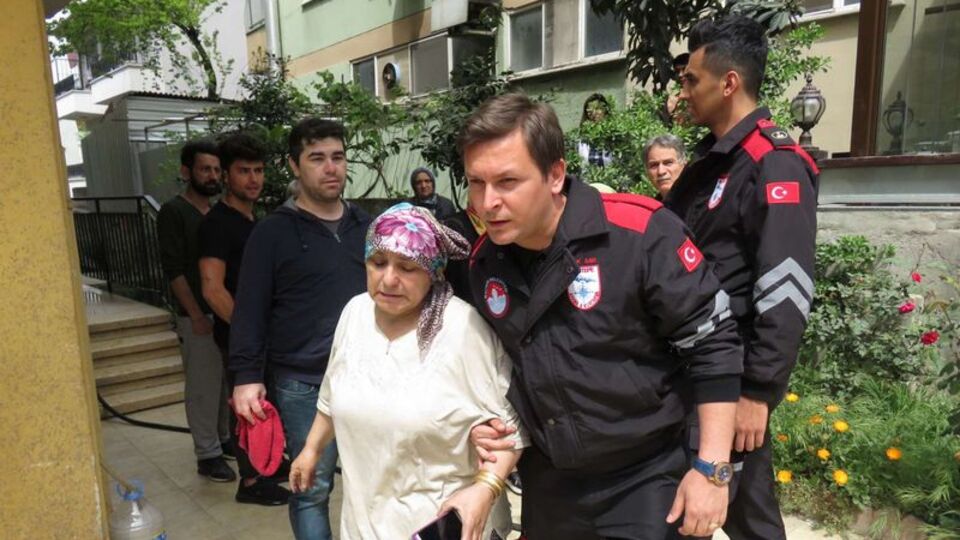 Maltepe'de yangın paniği!