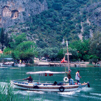 Denizsiz kıyı kasabası: Dalyan!