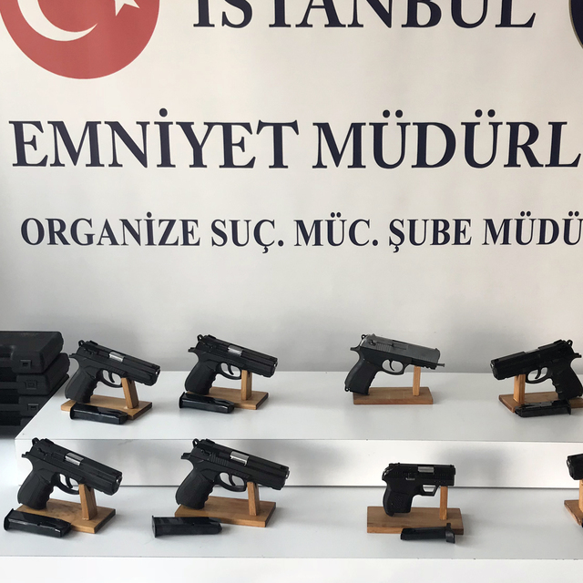 İstanbul'da silah imalathanesine baskın!