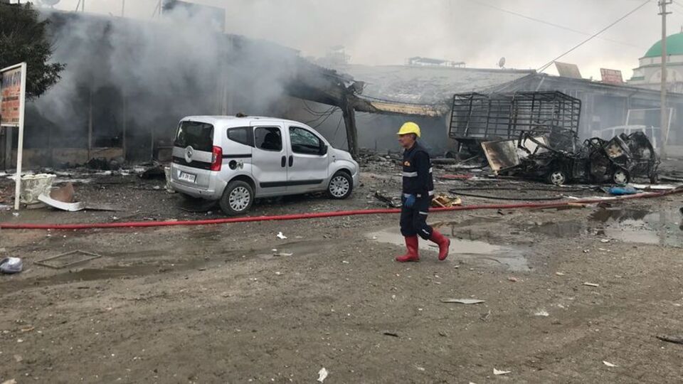 Iğdır'da sanayi sitesinde patlama! Ölü sayısı 4'e çıktı