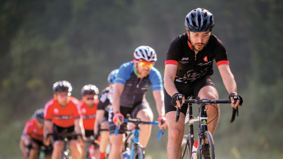 Parkur zorlu, manzara şahane!