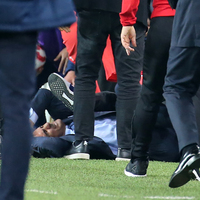 "Başı soyunma odasında kanadı"