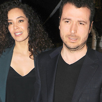 Kocasıyla iş yemeğinde