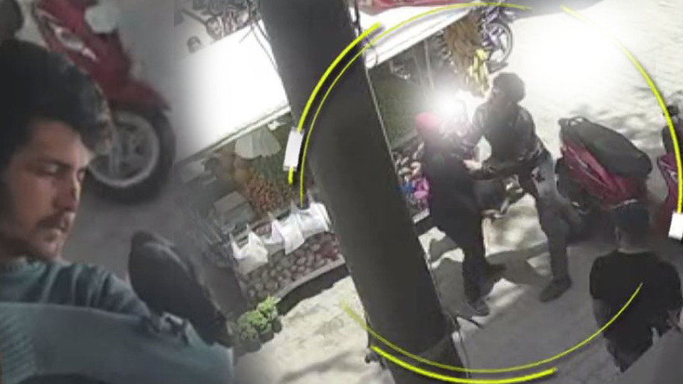 Vicdansız! 8 aylık hamile kadını tekme tokat dövdü