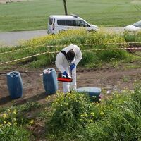 Kimyasal atığı döken 2 kişi gözaltına alındı