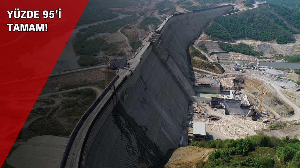 İstanbul'un su kaynağının yüzde 75'ini karşılayacak