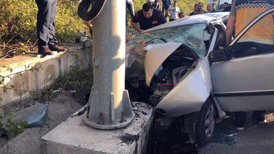 İtfaiye eri acı haberi veremedi!