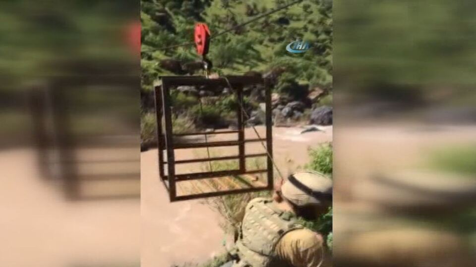 Türkiye'ye geçişte kullanıyorlardı! TSK imha etti