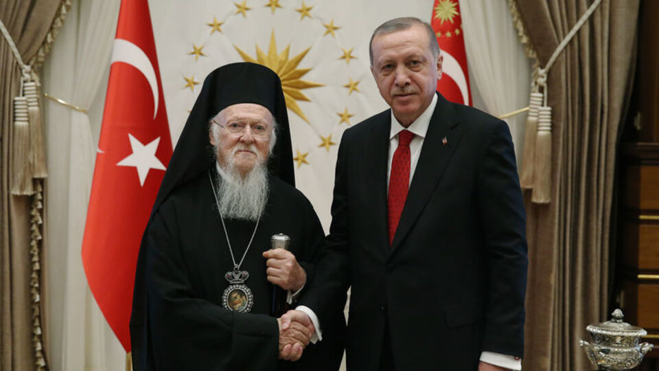 Fener Rum Patriği Bartholomeos Beştepe'de