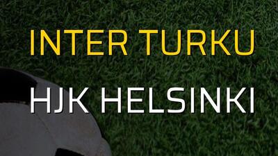 Inter Turku - Hjk Helsinki maçı öncesi rakamlar