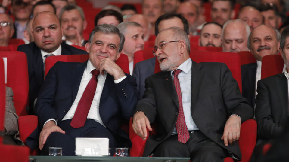 Gül ve Karamollaoğlu'ndan 2 saati aşan görüşme