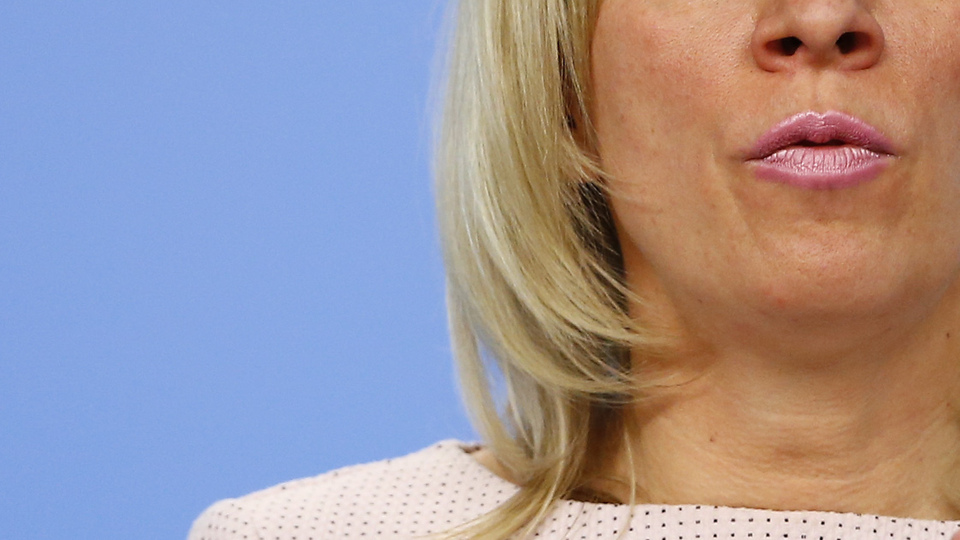 Rusya aleyhine yürütülen propagandalara Zaharova'dan yanıt!