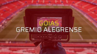 Goias - Gremio Alegrense karşılaşma önü