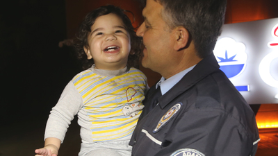 2 yaşındaki bebek evden kaçtı!