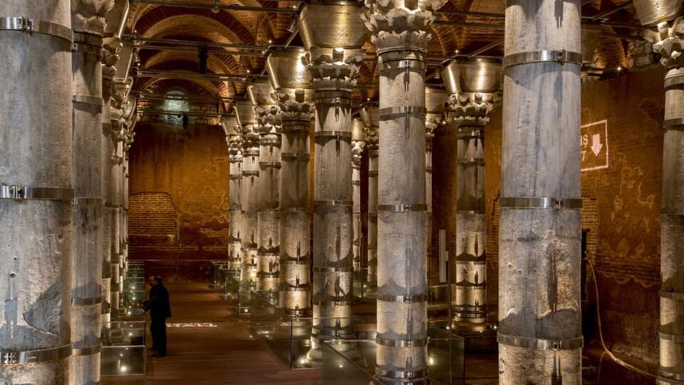 1600 yıllık Şerefiye Sarnıcı ziyarete açıldı